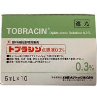 Tobracin妥布霉素滴眼液0.3%：5ml&times;10支