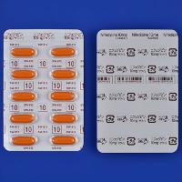Nifedipine硝苯地平胶囊10mg「沢井」：100粒