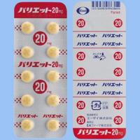 Pariet雷贝拉唑钠片20mg：100片
