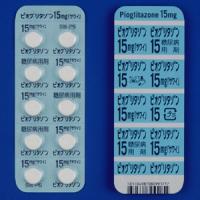 Pioglitazone吡格列酮片15mg「沢井」（2型）：100片