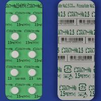 Picosulfate Na匹可硫酸钠片2.5mg「沢井」：100片