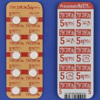 Pravastatin普伐他汀钠片5mg「沢井」：100片