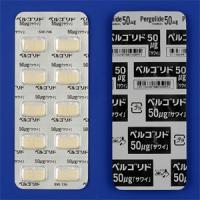 Pergolide培高利特片50&mu;g「沢井」：100粒
