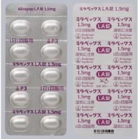Mirapex-LA盐酸普拉克索片1.5mg：10片【劇】 