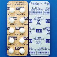 Glutathione谷胱甘肽片100mg「鶴原」：100片