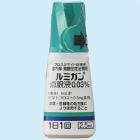 Lumigan比马前列素滴眼液0.03%：2.5ml
