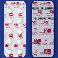 Isosorbide Mononitrate一硝酸异山梨酯20mg「沢井」：100粒