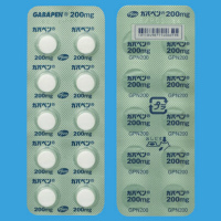 Gabapen加巴喷丁片200mg：100片