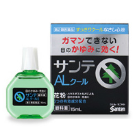 参天制药 AL Cool &reg; II强力止痒消炎清凉眼药水：15ml【2類】
