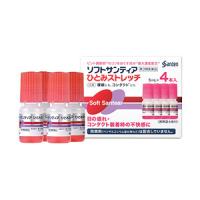 参天制药 Soft Santear Hitomi Stretch隐形用缓解疲劳眼药水：5ml&times;4支【3類】