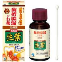 小林制药 生叶牙槽脓漏液：药液20g+棉棒30根【3類】