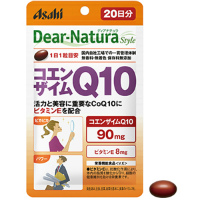 朝日Asahi Dear-Natura活力美容辅酶Q10：20粒