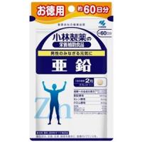 小林制药 维持男性健康 锌片：120粒