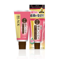 乐敦 50惠呵护头皮染发护发素（黑色）：150g