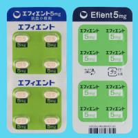 Efient普拉格雷片5mg：16片