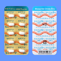 Mosapride Citrate莫沙必利柠檬酸盐（枸橼酸莫沙必利片）5mg「日医工」：100片