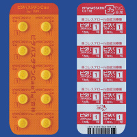 PitavastatinCa匹伐他汀钙片1mg「杏林」 ：100片