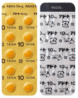 Adona卡络磺钠片10mg：100片