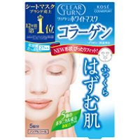 日本高丝Clear Turn美白面膜 （胶原蛋白）：5枚