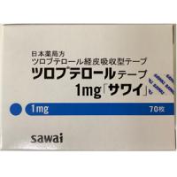 Tulobuterol妥布特罗透皮贴片1mg「沢井」：70枚