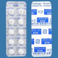 Nichiphagen甘草酸单铵/甘氨酸/DL-蛋氨酸复合片：100片
