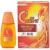 乐敦 C3 Premium-clear隐形眼镜对策修复款眼药水：18ml【3類】