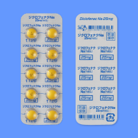 Diclofenac双氯芬酸钠25mg「TCK」：100片