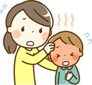 この人熱中症かな?